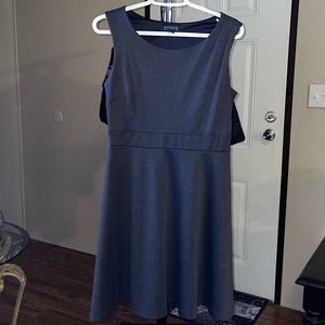 Ladies size 6 dark gray dress